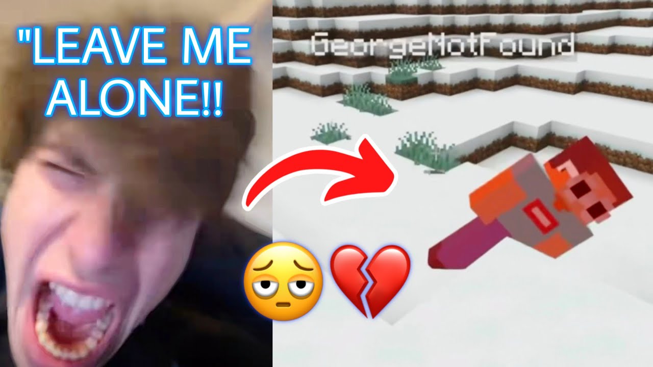 George Getting DESTROYED by Dream - Minecraft Manhunt REVIVAL