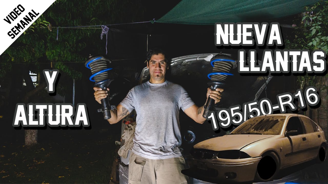 ALTURA PARA EL ROVER 216 + LLANTAS NUEVAS | MATIAS AGUILERA