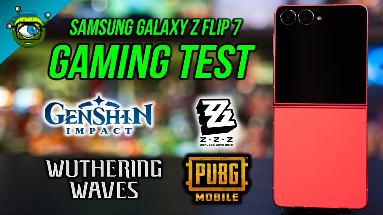 Samsung Galaxy Z Flip 7 Gaming Test | Wuthering Waves, ZZZ, Genshin Impact & PUBG Mobile
