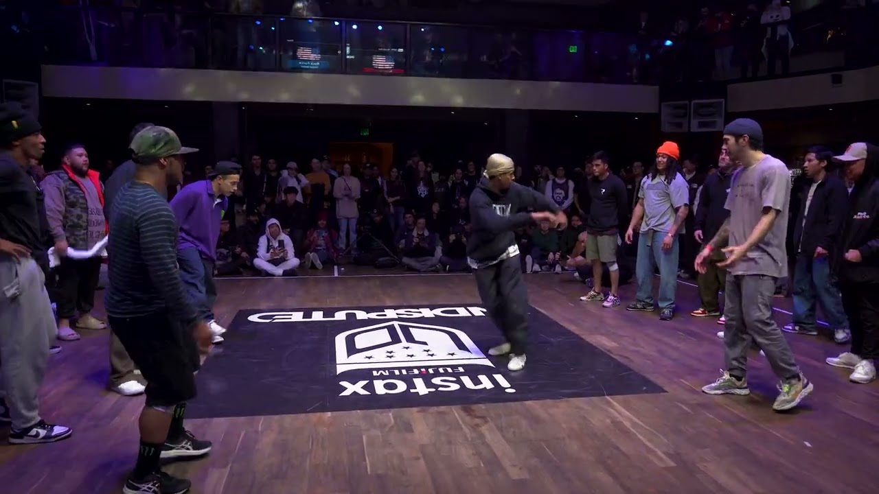 Rock Force vs Battle Born [UNDISPUTED MASTERS 2022 LA] FUJI FILM Instax Crew Battle (Top 4)