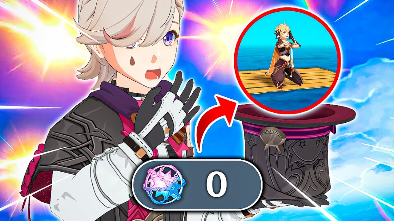 🤯 ESTE F2P PERDIÓ TODAS sus PROTOGEMAS en el MAR (REAL) 😨 | Genshin Impact