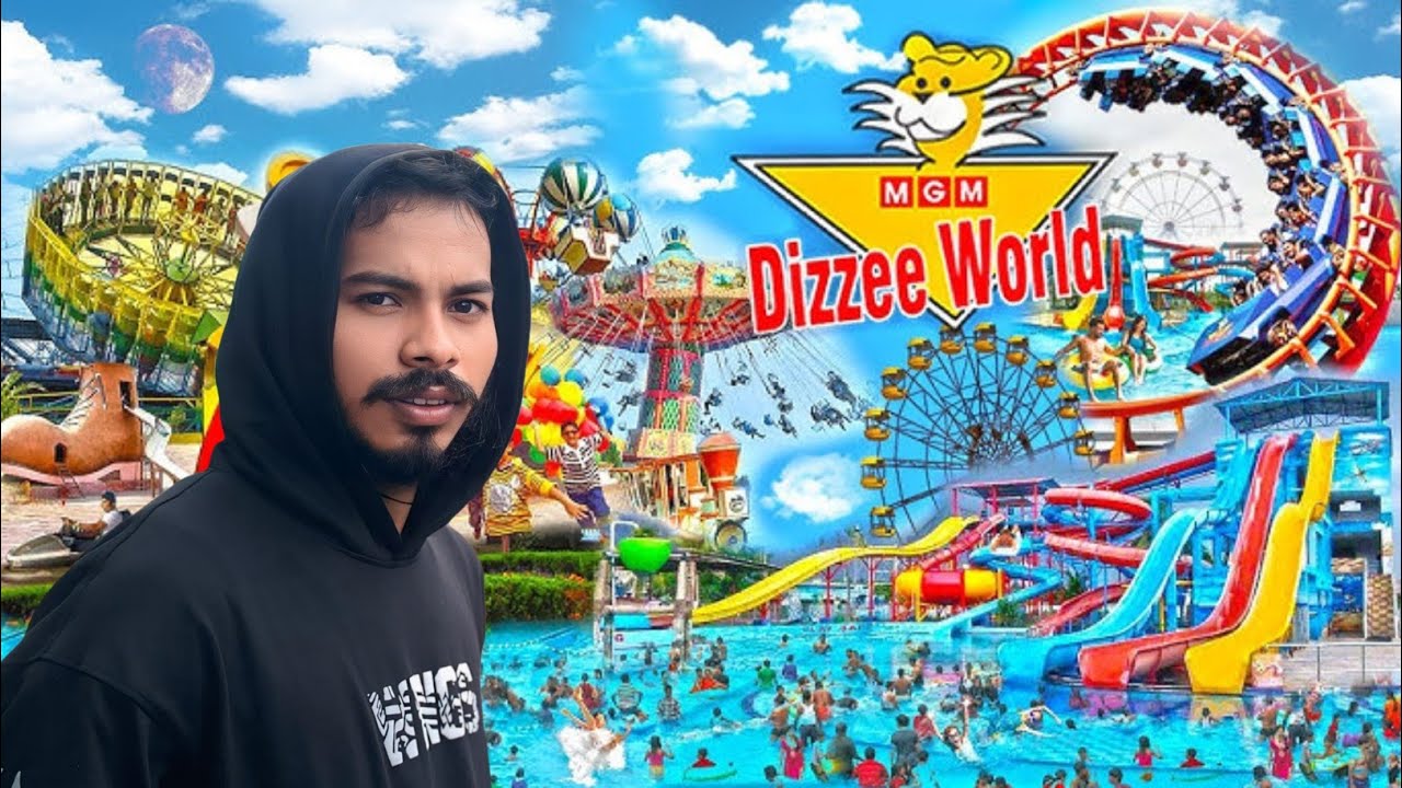 MGM Dizzee World Theme Park/ Chennai Theme Park / 1179 rs Full Fun & Entertainment Theme Park 
