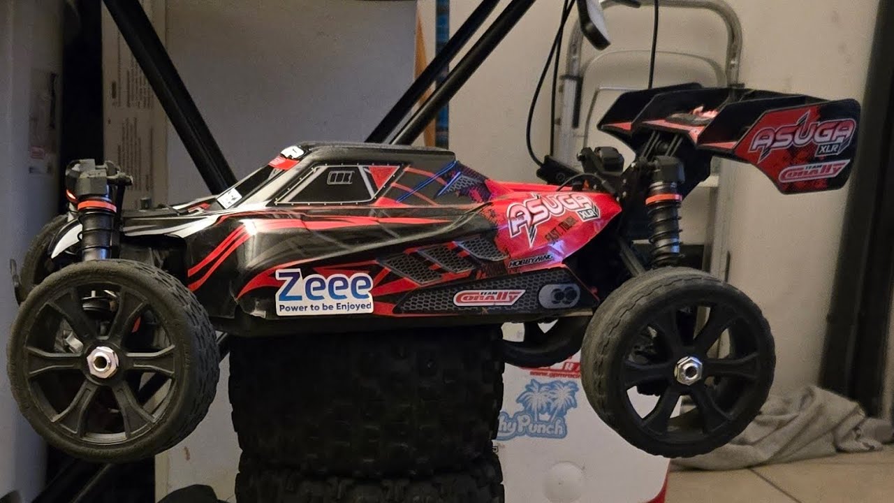 Team corally asuga xlr spektrum 150 (v6) power last bash before insane sandrag build 👀 #rc #fun 