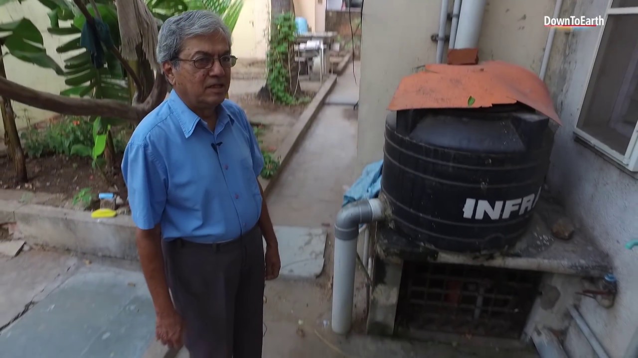 Solar Suresh: Home with solar panels, biogas plant, rainwater harvesting and organic vegetables