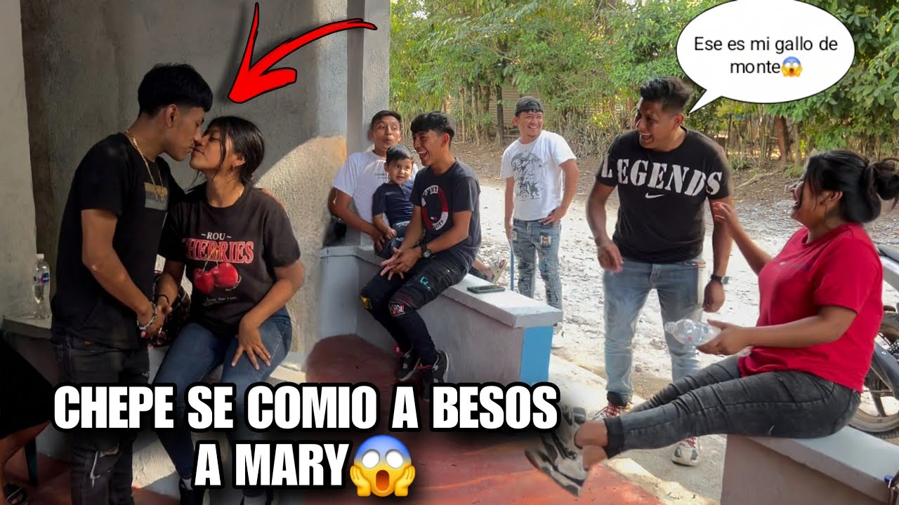 CHEPE Y MARY Se COM3n A BES0S Enfrente De Todos😍YOVA No Podía Creer Lo Que Estaba Biendo😱