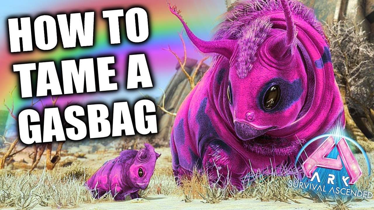 ARK Extinction HOW TO TAME A GASBAG | Gasbag Taming Guide