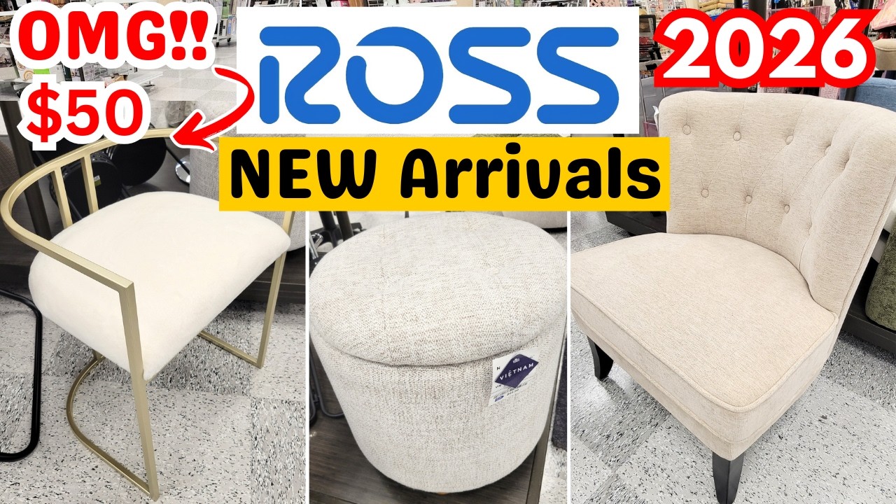 BUDGET FRIENDLY ROSS HOME DECOR AND FURNITURE FINDS THAT ARE STUNNING | SHOP WITH ME