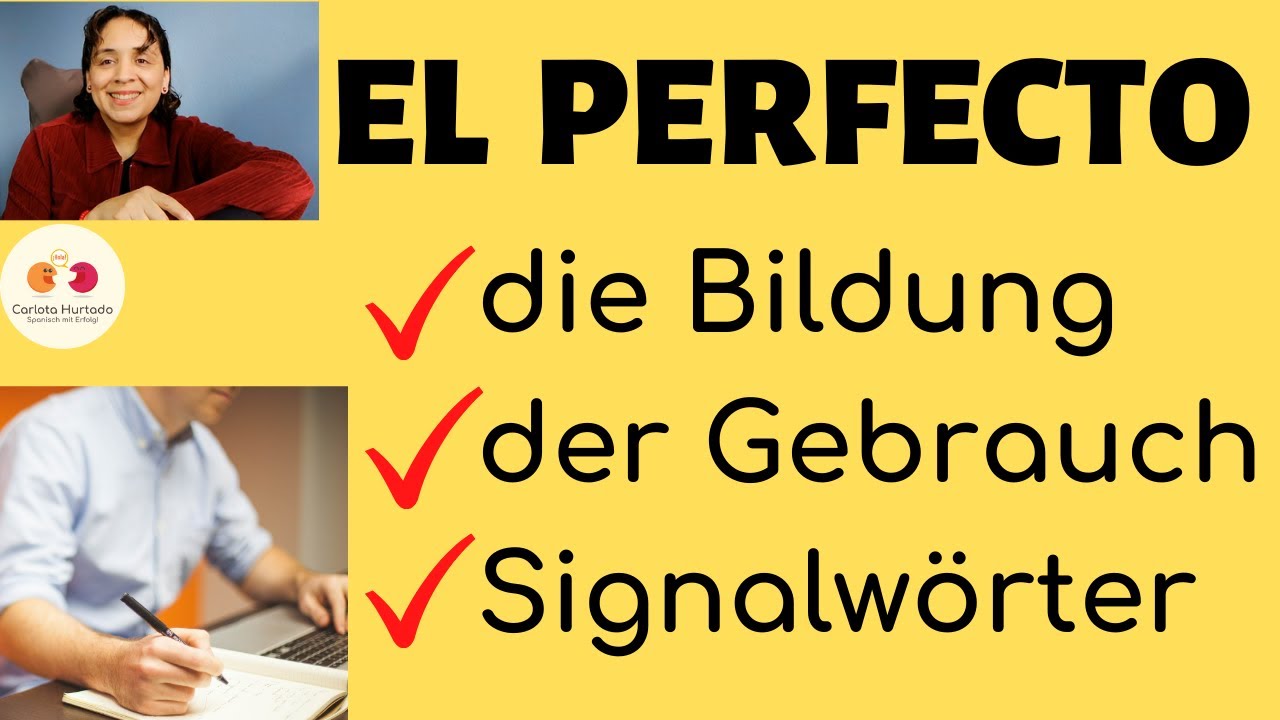 Spanisch📌EL PRETÉRITO PERFECTO📌Bildung, Gebrauch, Signalwörter, Sätze✏️ Auf Deutsch erklärt !