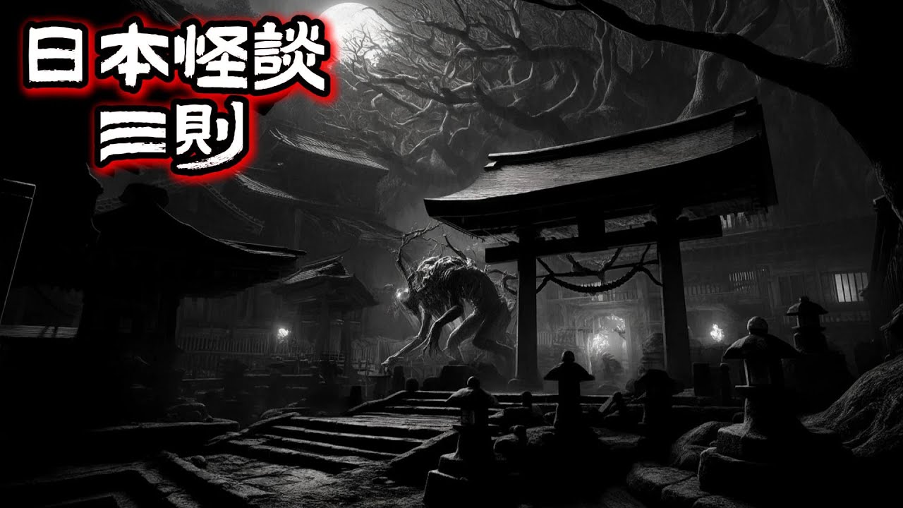 日本怪談|日本怪談三則|鬼故事|恐怖故事|睡前故事 