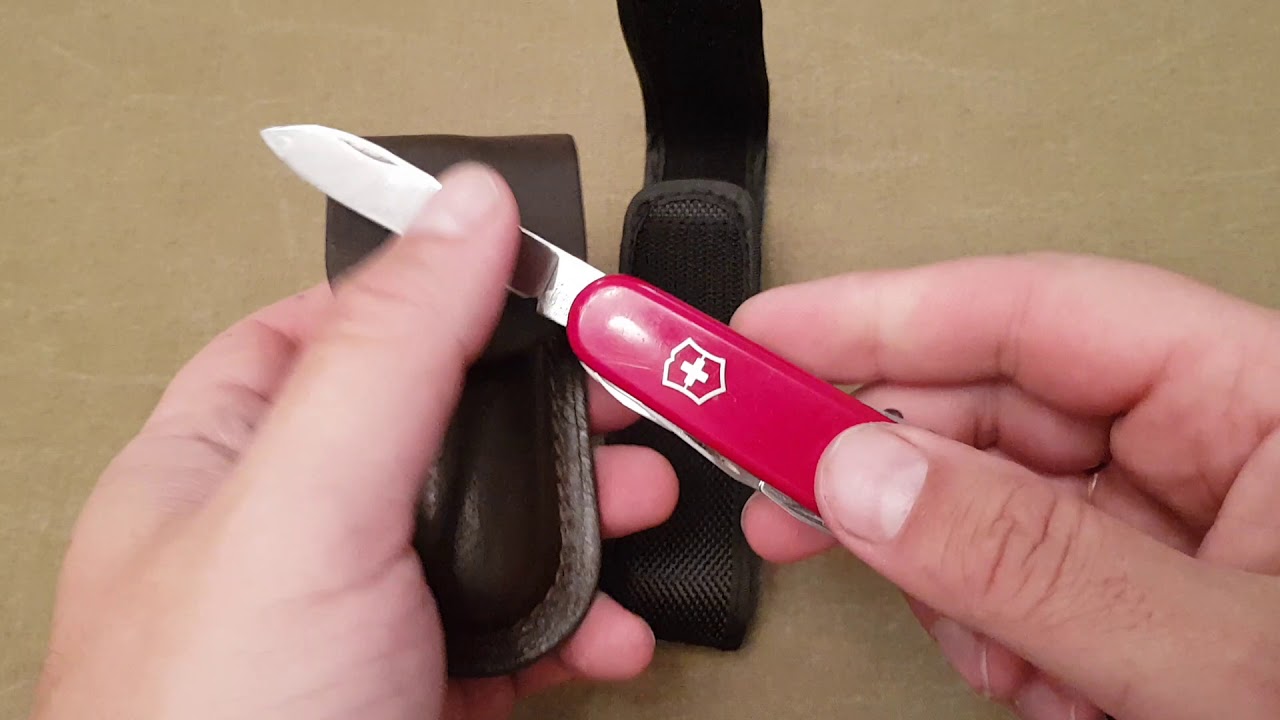 Victorinox 111 + чехол от фонарика