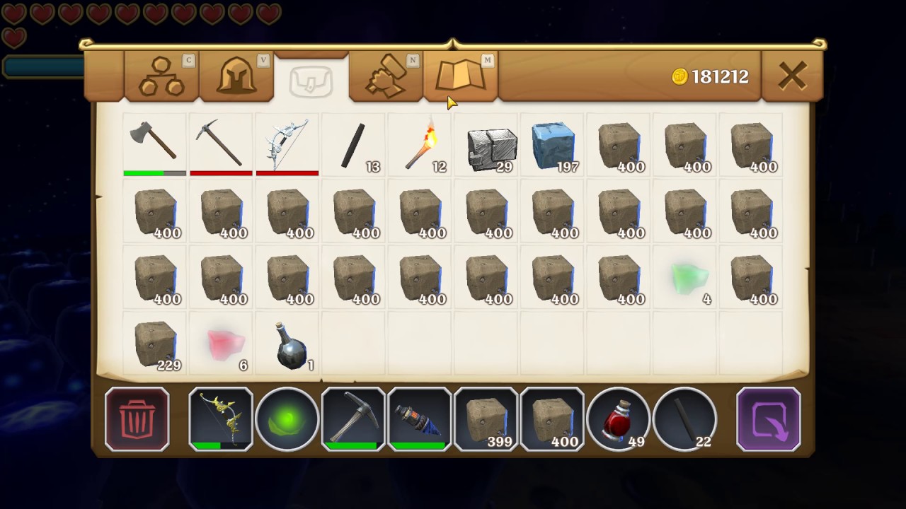 Portal Knights, Terraforming Sea of Stalks, part II