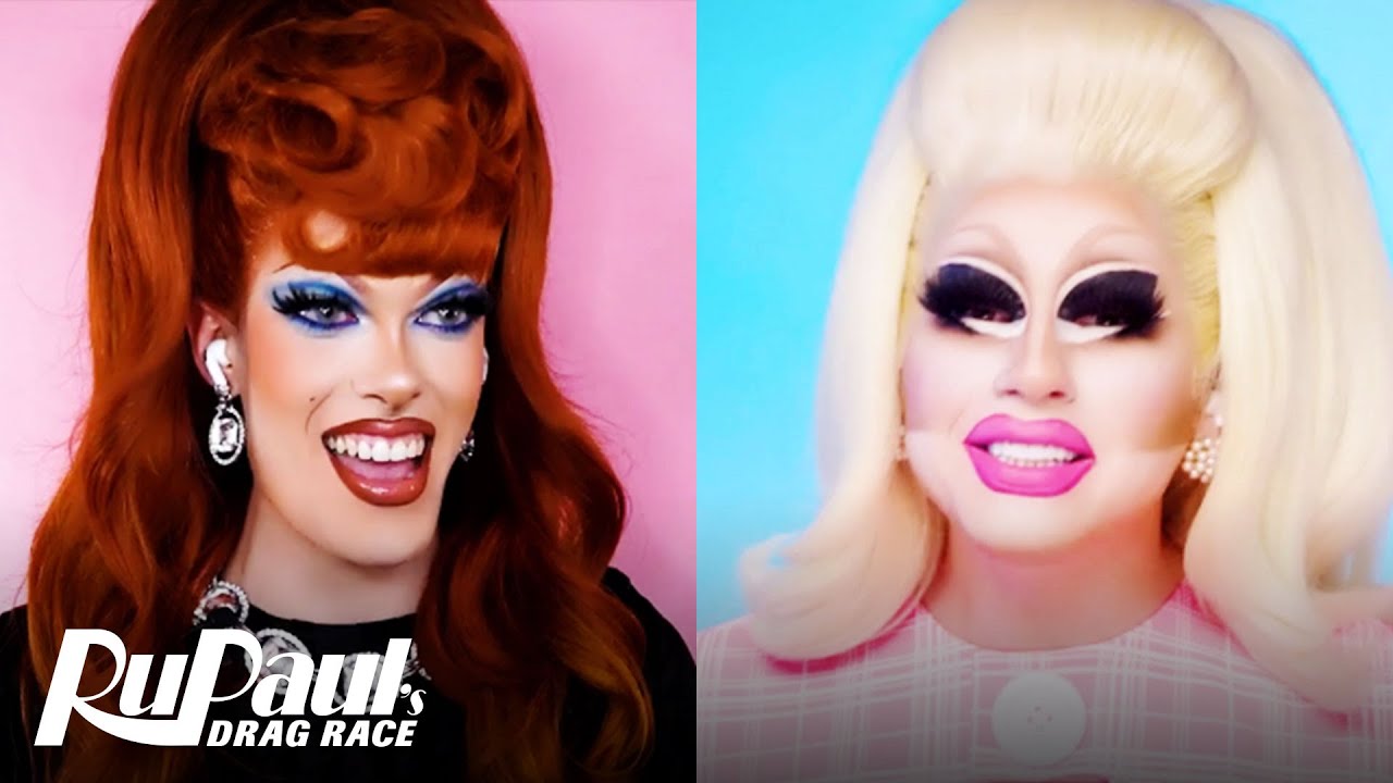 The Pit Stop S13 E13 | Trixie Mattel & Gigi Goode Get Shrunk | RuPaul's Drag Race