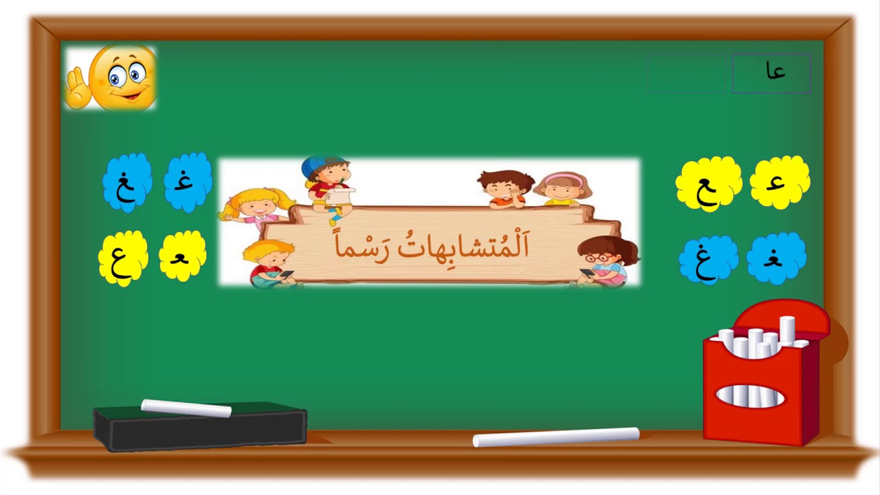 المتشابهات رسما   وعي صوتي   أنشطة داعمة