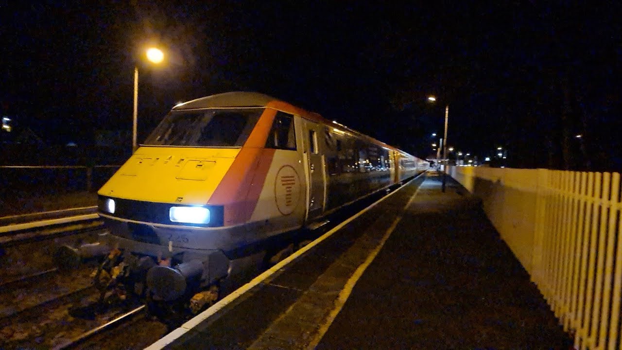 Gobowen Train Station. 158 and 67, big scream cause of the horn lol. Part 2