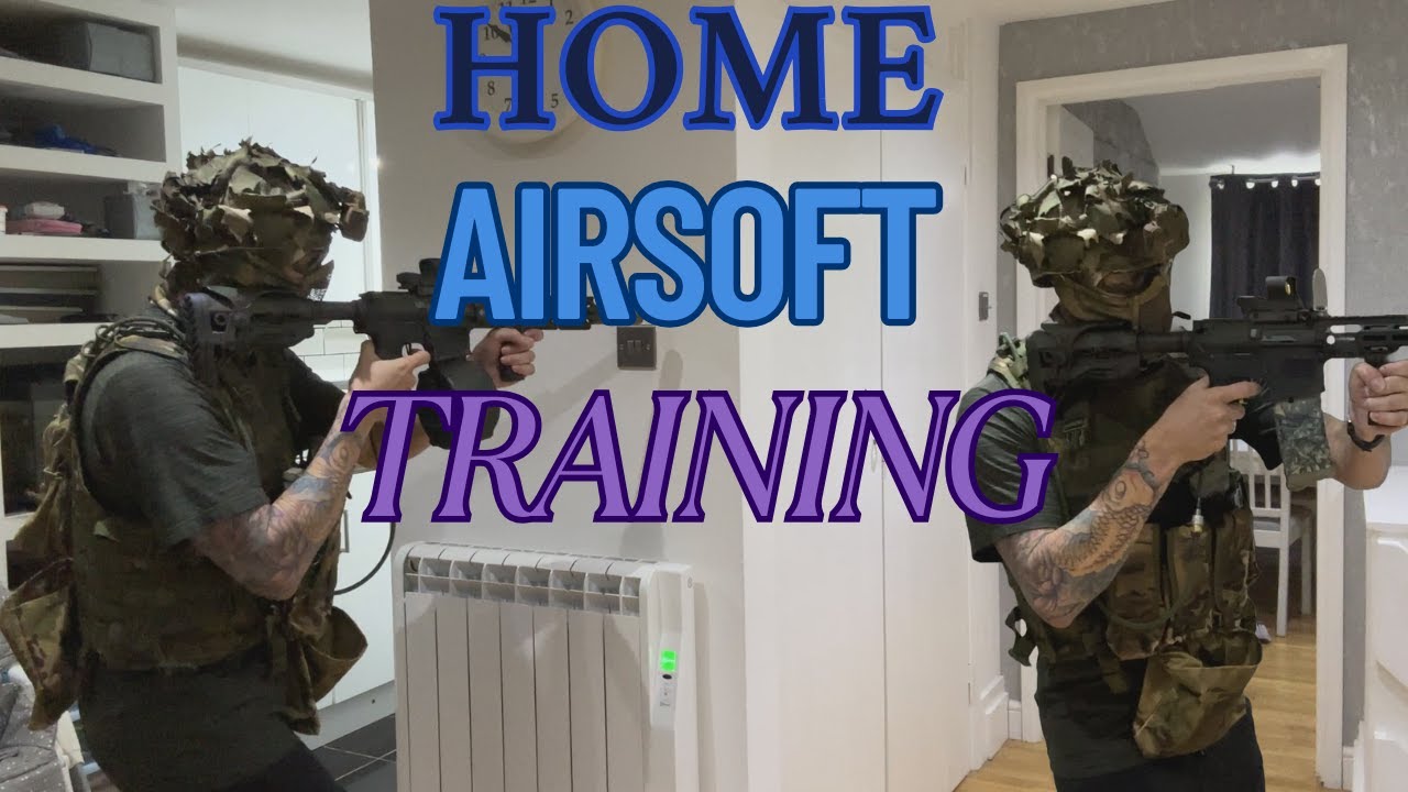 AIRSOFT Home TRAINING! (Improve Your Skills)