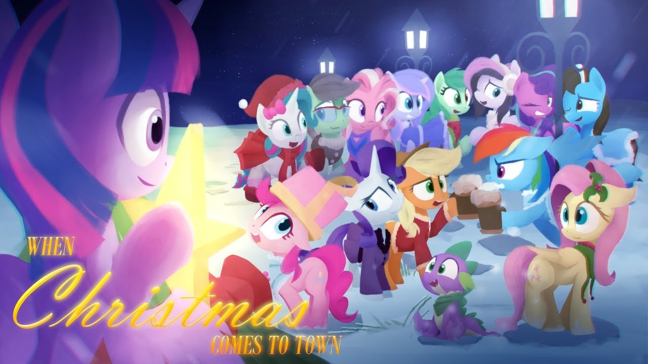 When Christmas Comes to Town (Mane 6 Cover) II Group Collab