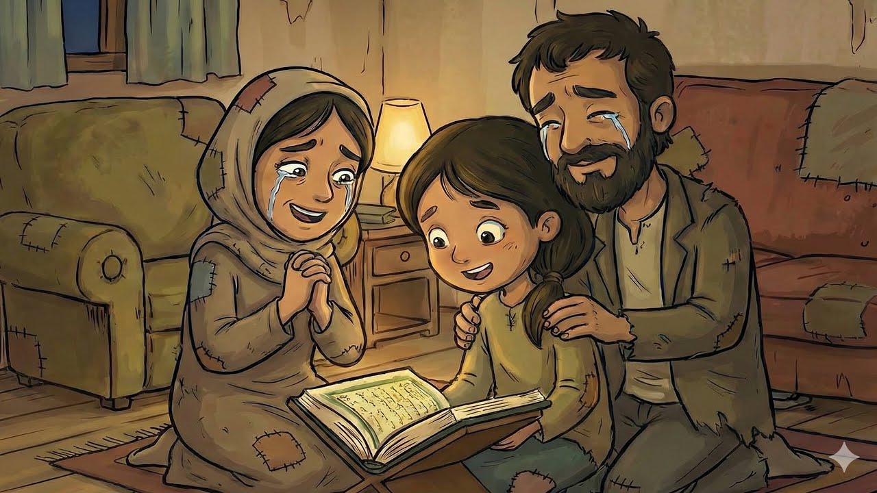 12 Yaşındaki Kızın Kur'an Okuyarak Ailesini Kurtarışı! 
