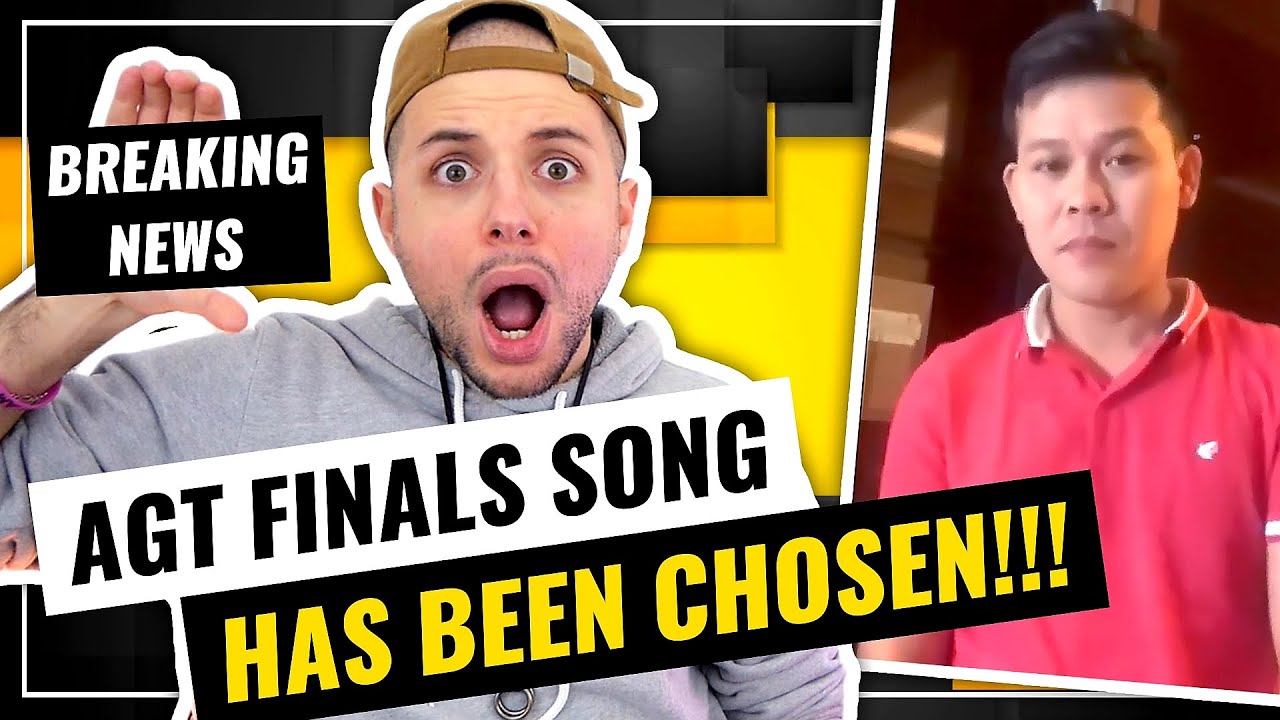 MARCELITO EXPLAINS WHO CHOSE HIS AGT FINALS SONG | I go through your song suggestions for the finals