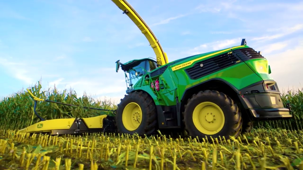 JOHN DEERE SPFH F8 F9 НОВИТЕ СИЛАЖОКОМБАЙНИ ОТ JOHN DEERE Launch