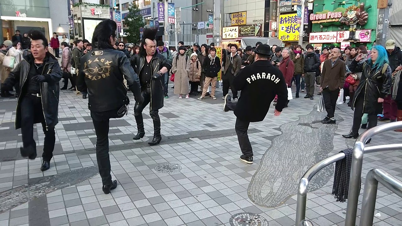 ⚡BLACK SHADOWと「Tバードクルージング」新宿タワーレコード前2016.2.7(日)