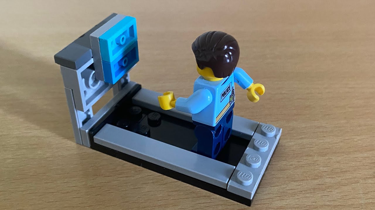 How to make a lego treadmill (tutorial) #lego #legomini #treadmill