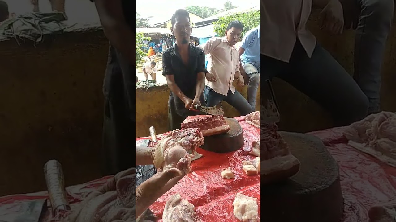nice cutting pork