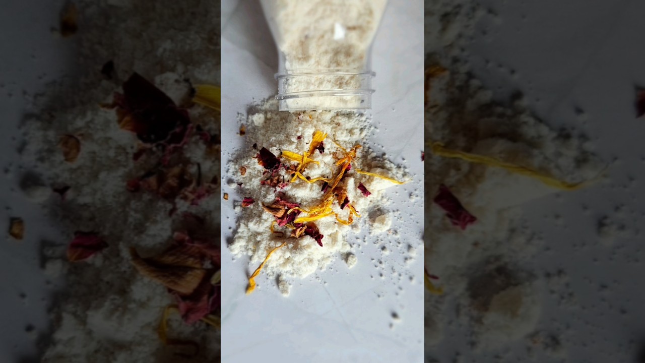 How To Make Milk Bath Soak with Coconut Milk Powder & Colloidal Oats 🛀🏿 #milkbath #diy #soapmaker