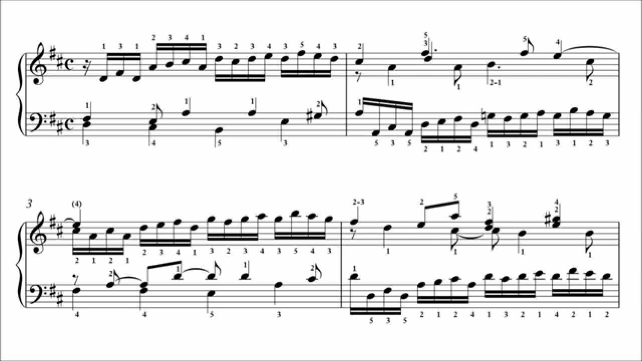 Bach: Little Prelude in D Major, BWV 925 (Student Edition)