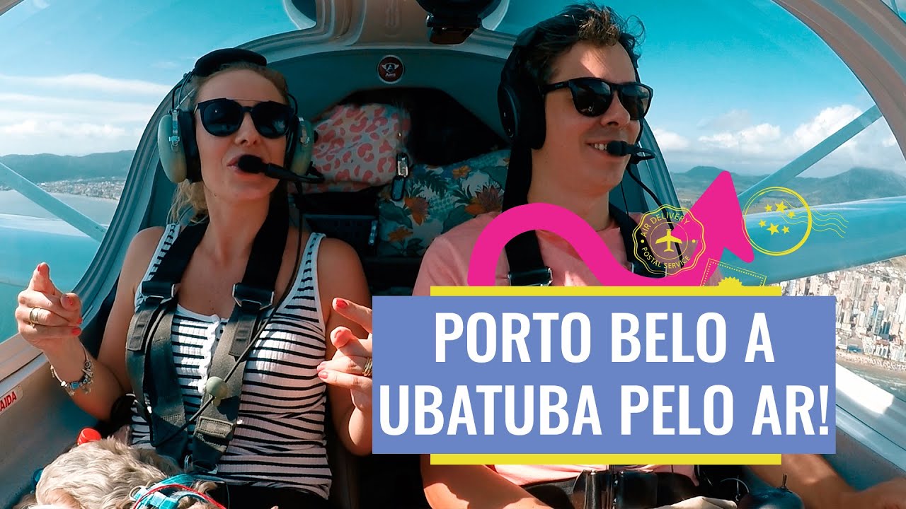 Como viajamos num monomotor de Porto Belo (SC) até Ubatuba (SP).