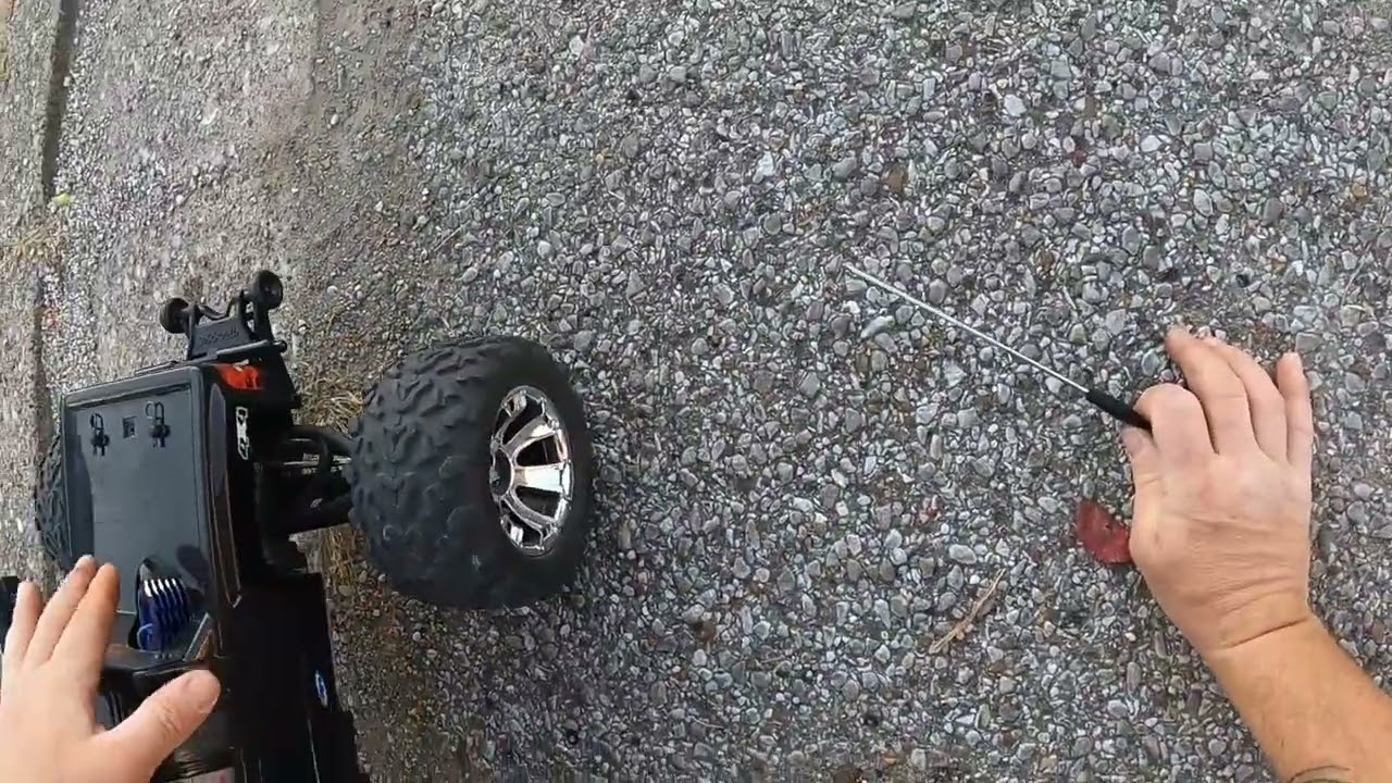 Traxxas Revo With Fresh OS .21 TM