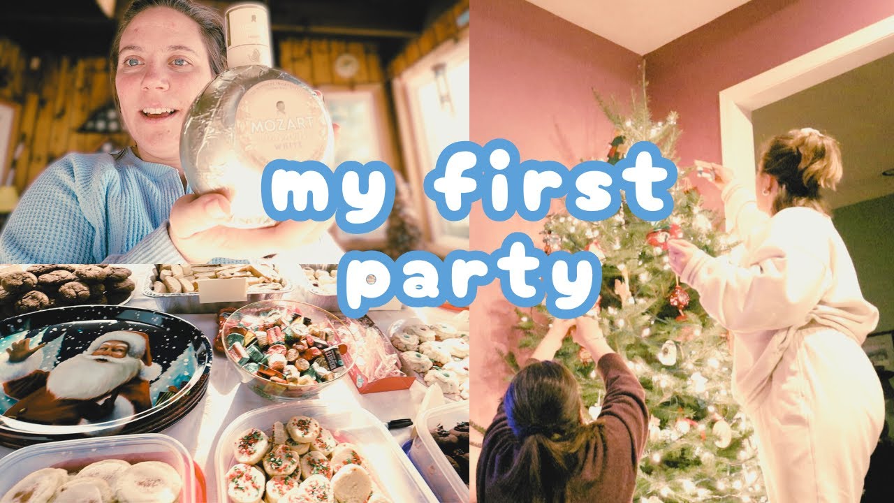 hosting my first cookie swap party :) prepping, shopping and baking christmas cookies & treats