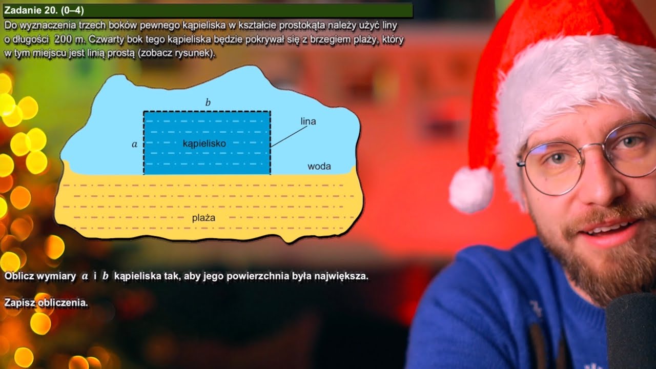 OPTYMALIZACJA za 8,7%❗️PRÓBNA MATURA 2022 z MATEMATYKI (grudzień). Zad.20 - ROZWIĄZANIE