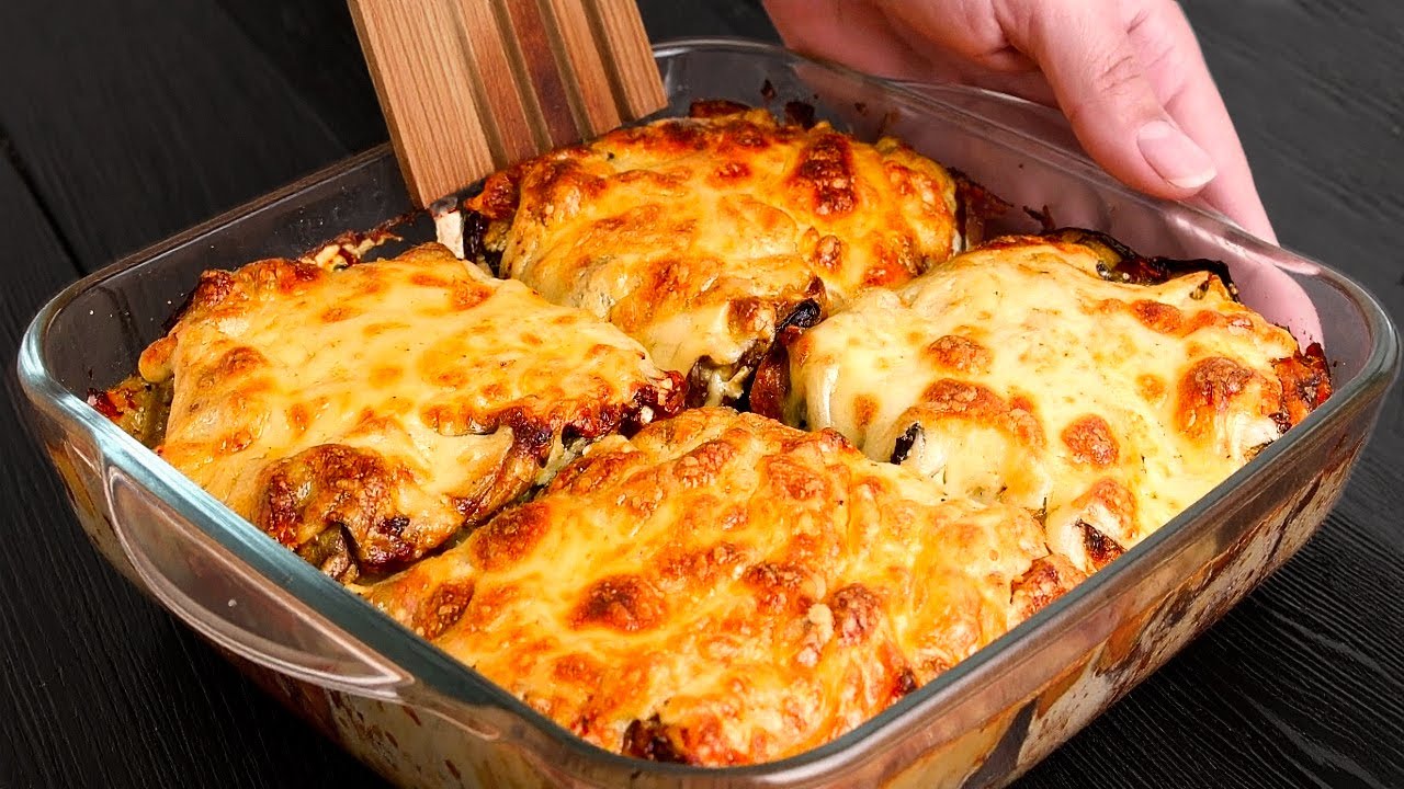Ich könnte diese Auberginen jeden Tag essen! Kochen Sie Auberginen erst wenn Sie dieses Rezept sehen