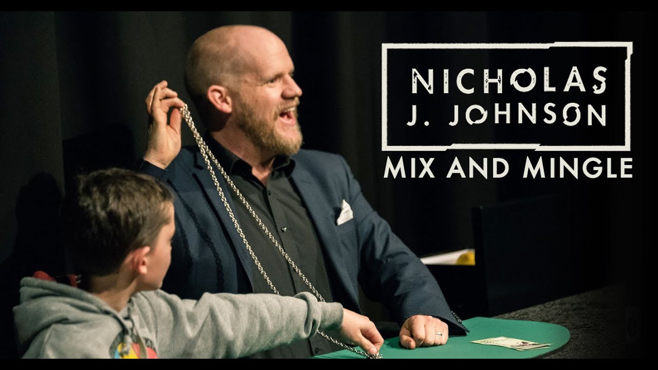 Melbourne Magician Nicholas J Johnson demonstrates Three Disk Monte.