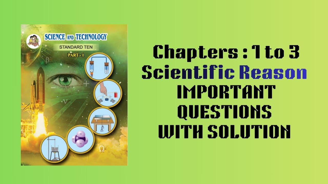 Chapter 1 to 3 (Scientific Reason) Science Paper I