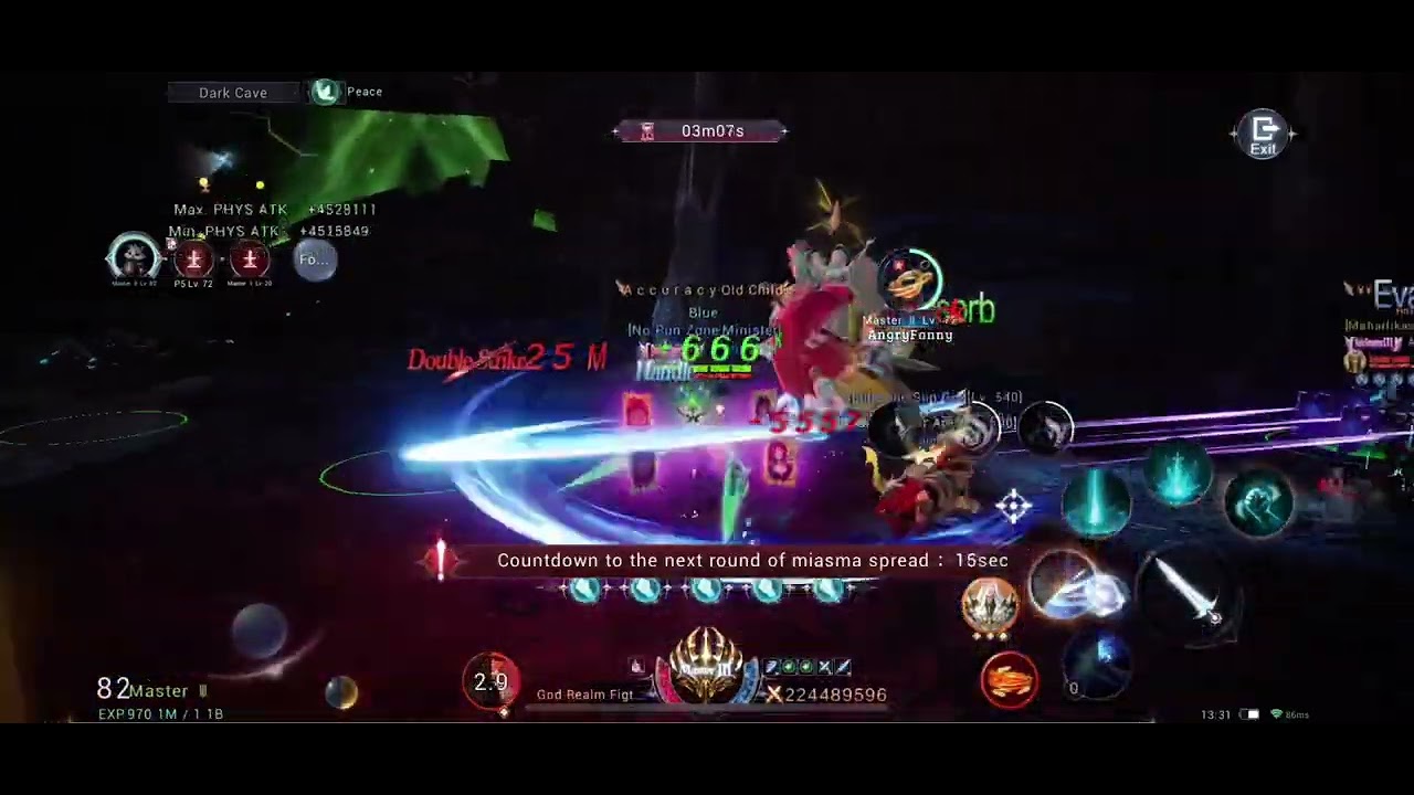 MU ORIGIN 3 Pugilist 220M CP vs Archer 280M CP, Dimensional Arena, xSeli evasion build 👌