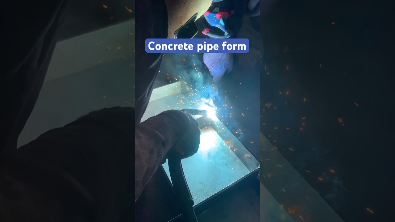 How to install concrete pipe form - let&rsquo;s see this video #hyesung #welding #concretepipe