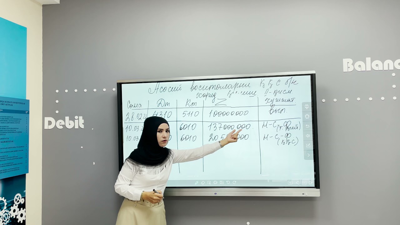 Асосий воситаларни ҚҚС (НДС) билан харид қилиш  - бепул дарслик