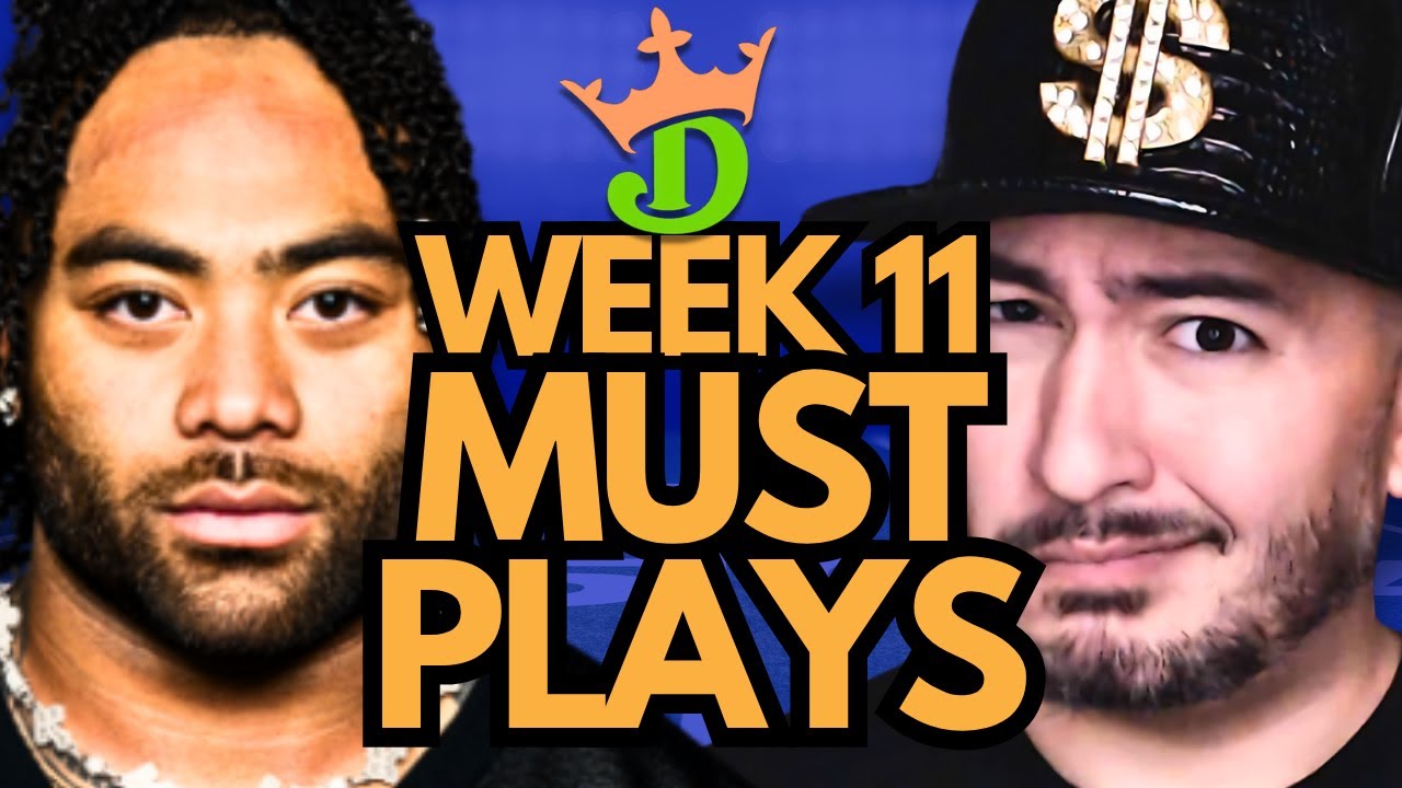 ОБЯЗАТЕЛЬНЫЕ ИГРЫ 11-й недели NFL DFS (составы с самым высоким ROI на DraftKings!) | Выбор NFL DF...