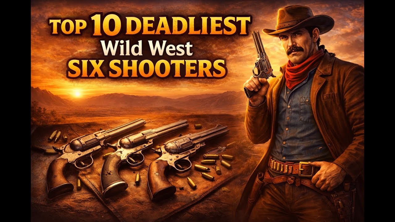 The 10 Most Iconic Revolvers of the American Frontier