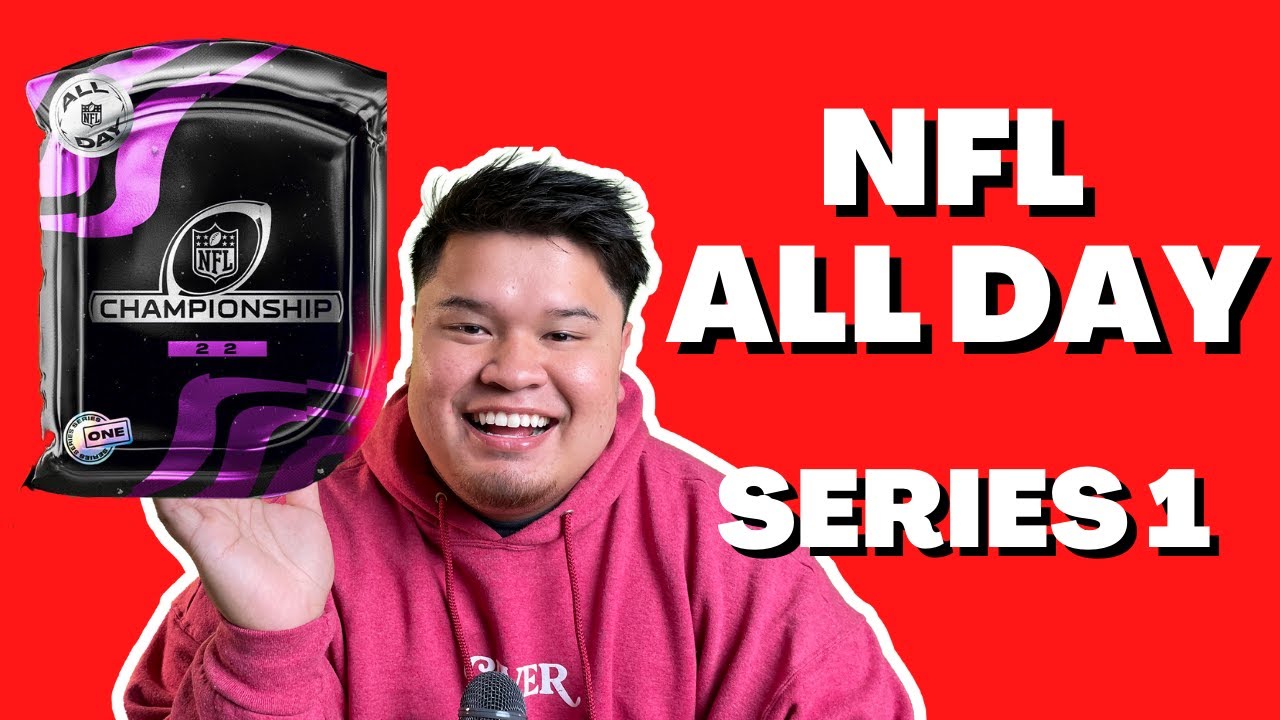 $50 NFL ALL DAY Conference Championship Pack Opening || NFL NFTs!!