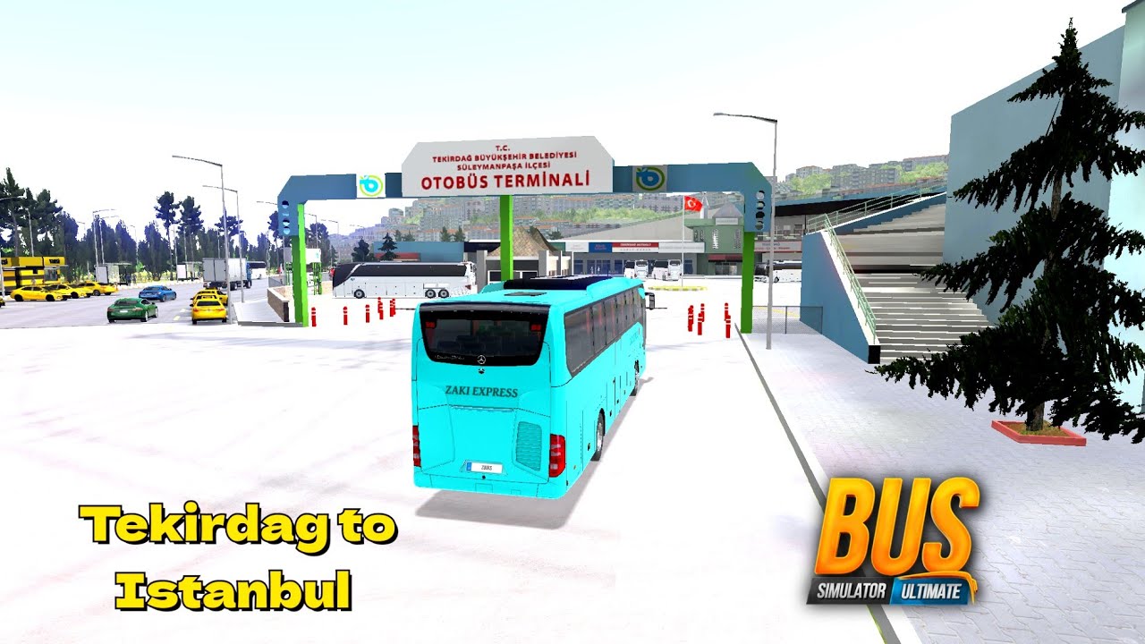 Tekirdag to Istanbul - Mercedes Tourismo 2016 | Bus Simulator Ultimate v2.1.5