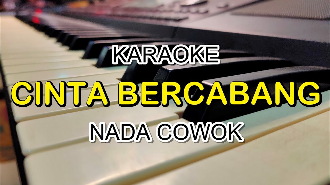 CINTA BERCABANG KARAOKE NADA COWOK KORG PA700