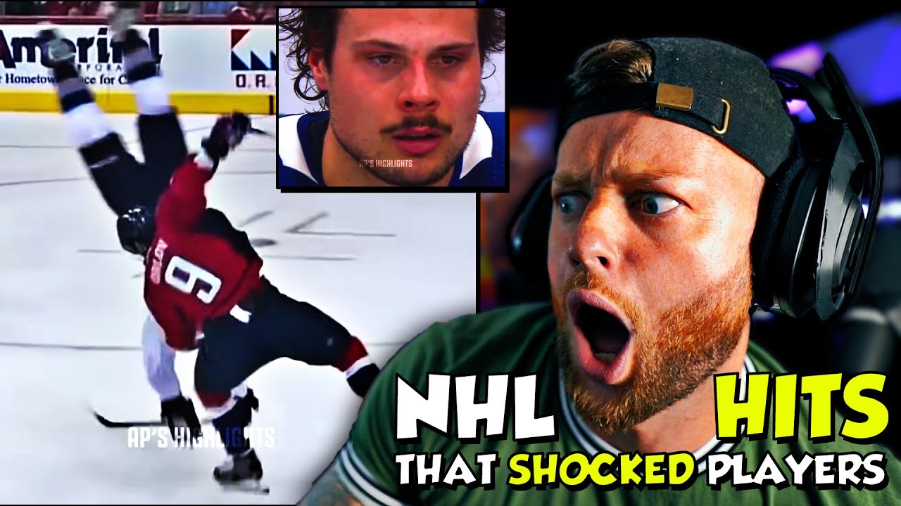NHL: BIGGEST NHL HITS That SHOCKED Players😡 (reaction)