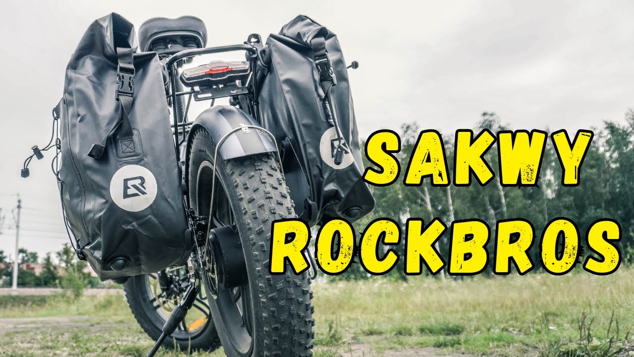 Pojemne, wytrzymałe, wodoodporne sakwy rowerowe ROCKBROS