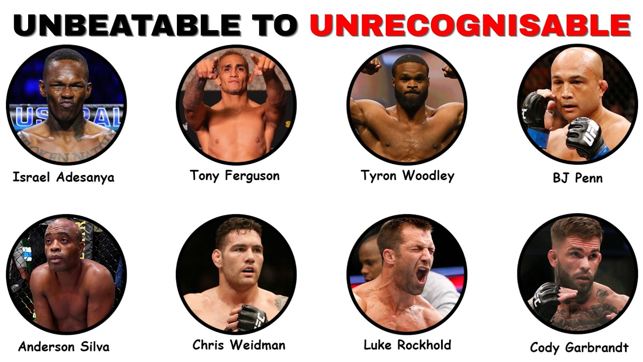 Every UFC Who Went From Unbeatable To Unrecognisable