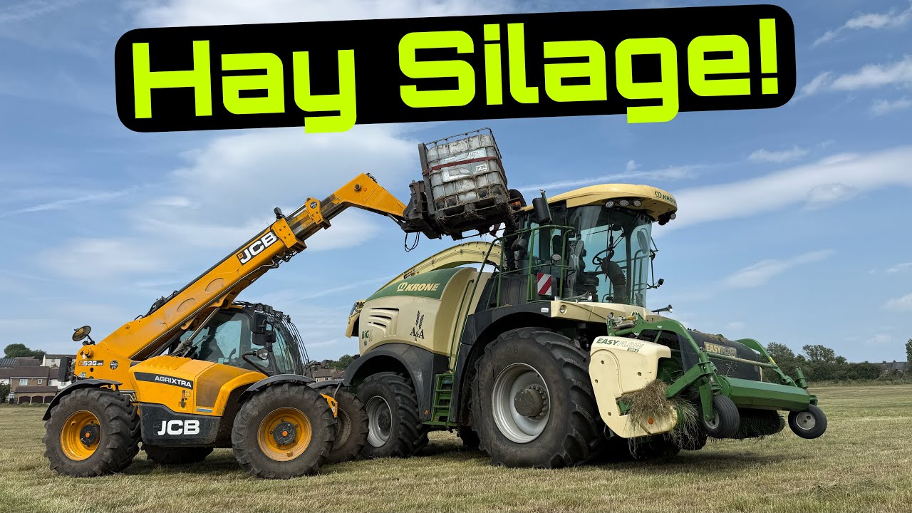 Silage 2025 - Its Hay! Have You Ever seen this? Krone Beast!