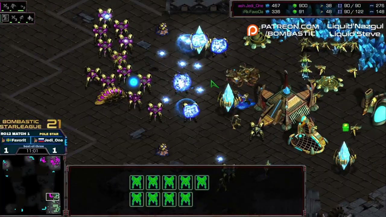 BSL 21 Gosuleague T2 Round of 12 Favorit v Jedi_One game 3