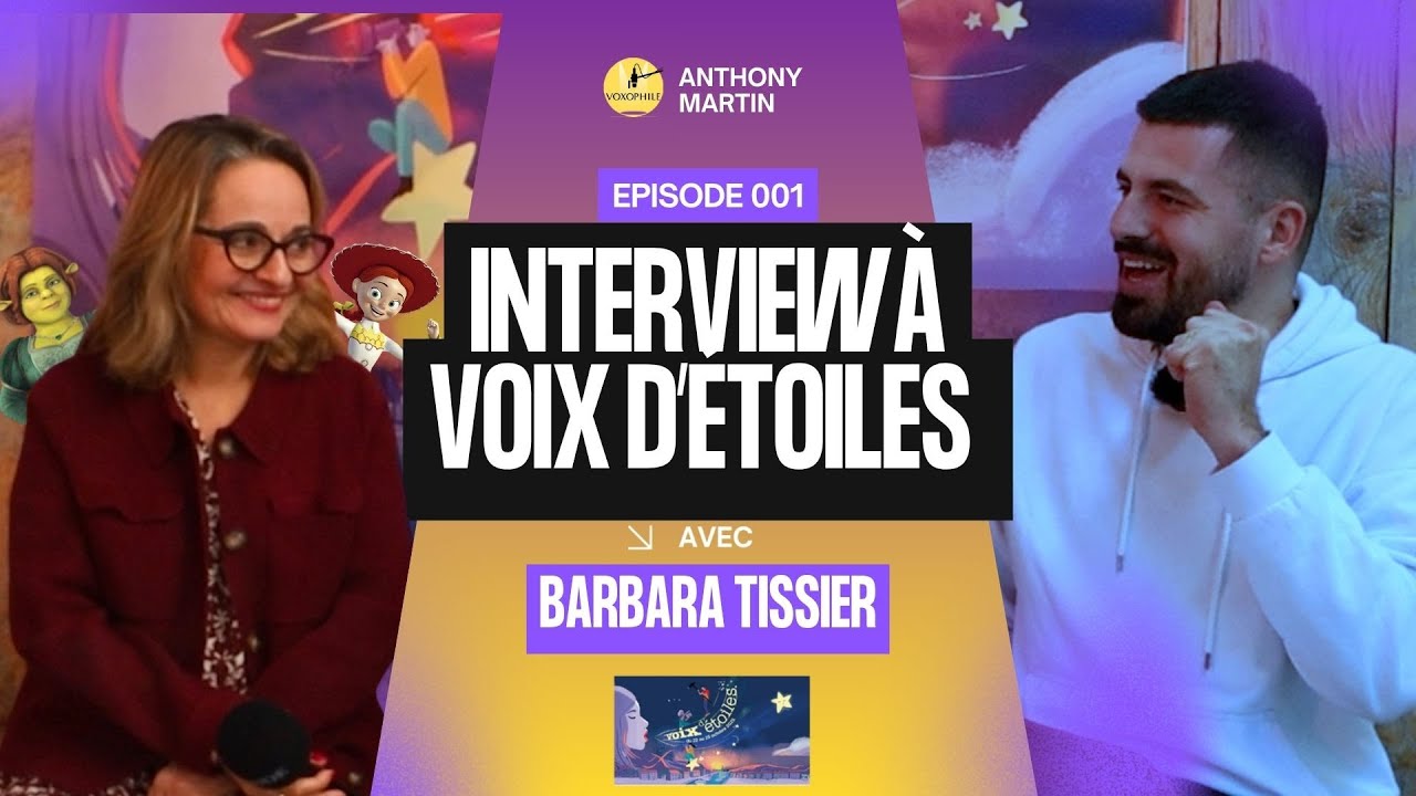 Interview à Voix d'Étoiles : Barbara Tissier ( VF de Cameron Diaz, Jessie, Fiona dans Shrek...)