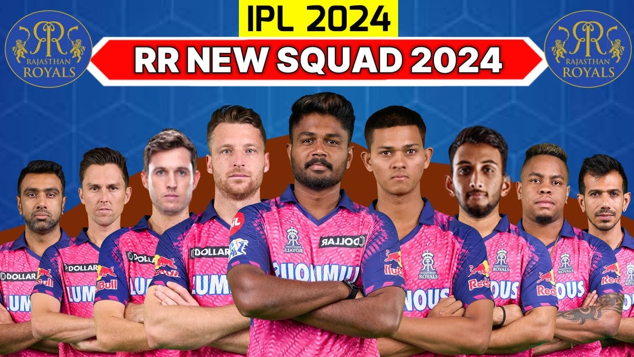 IPL 2024 I Rajasthan Royals Final Squad l RR Squad For IPL 2024 I RR full Final squad